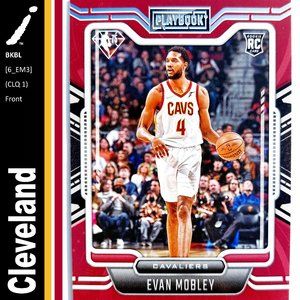 Cleveland Cavaliers (Evan Mobley) - BKBL [6_EM3] - Rookie Card (RC)